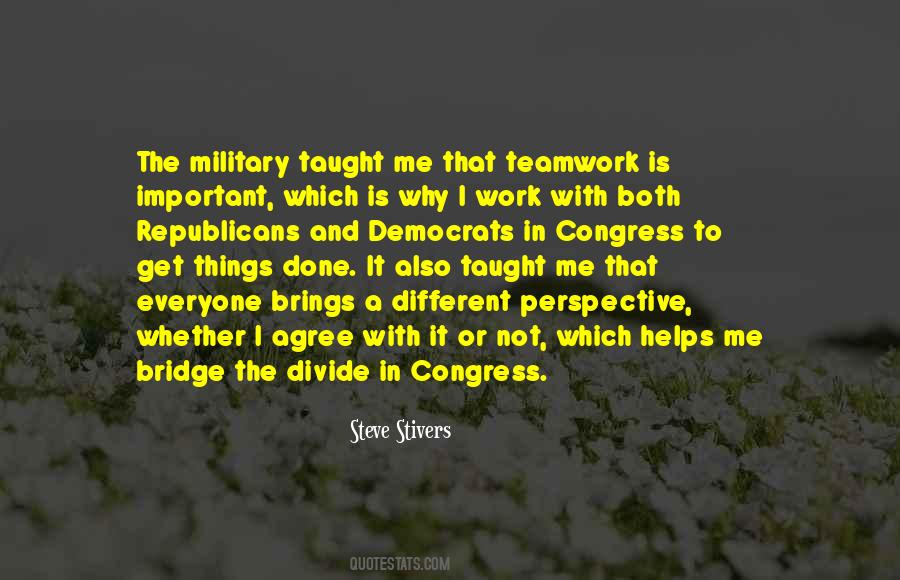 Teamwork Military Quotes #831200