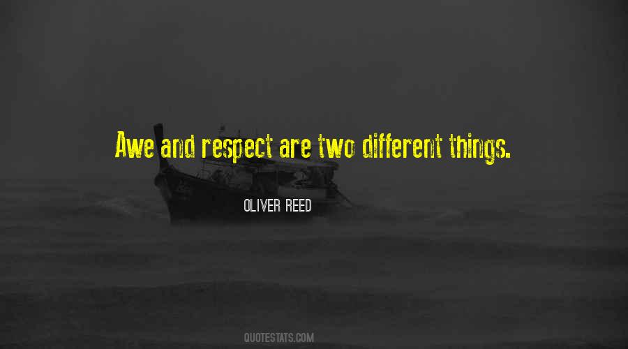 Respect Are Quotes #1426546