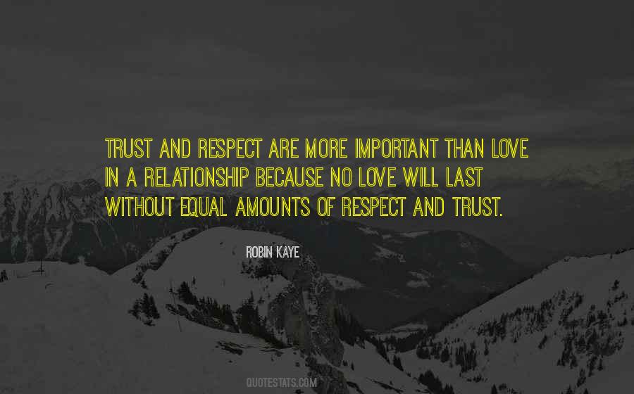 Respect Are Quotes #469014