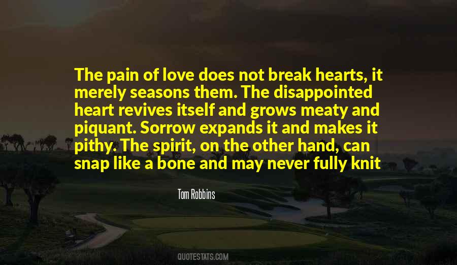 Break Love Quotes #166244