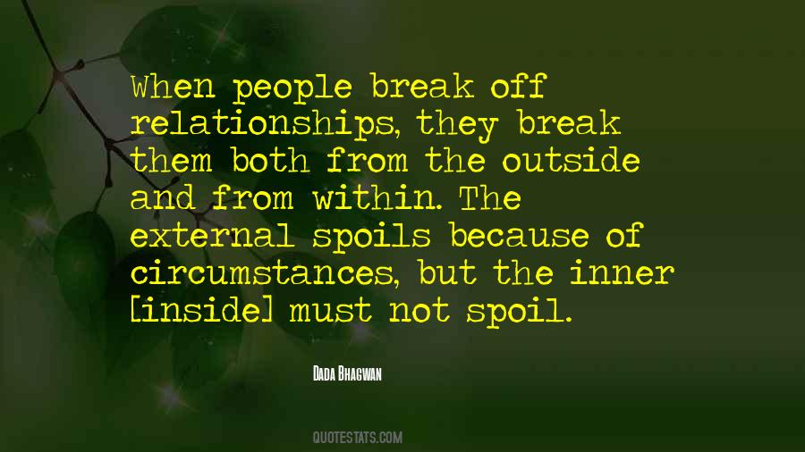 Break Off Quotes #645995
