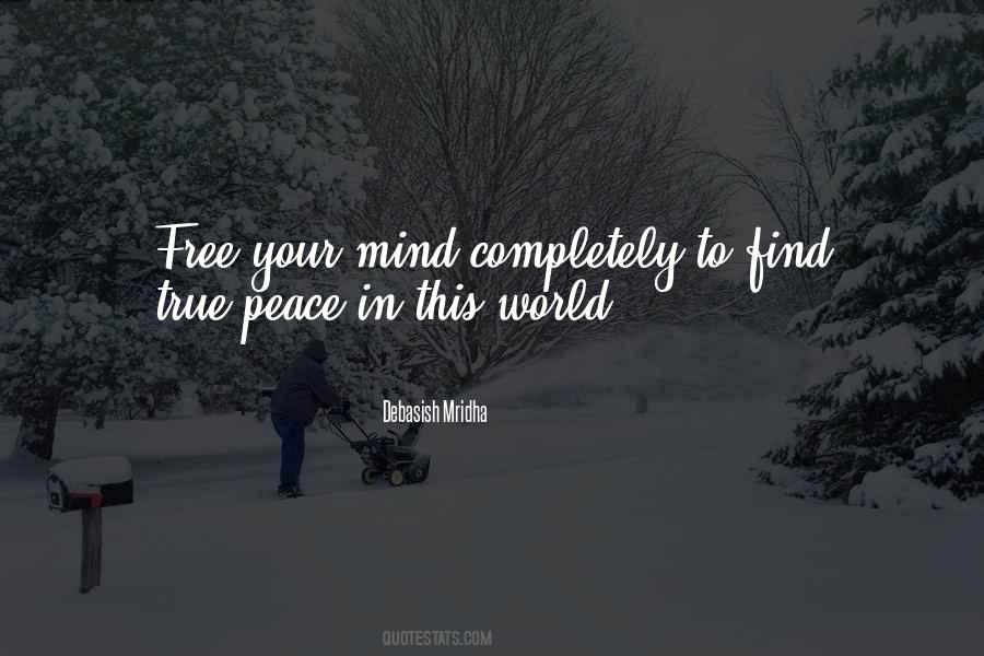 True Peace Quotes #1717593