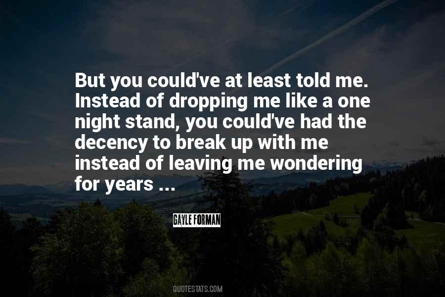 Break Up With Quotes #417353