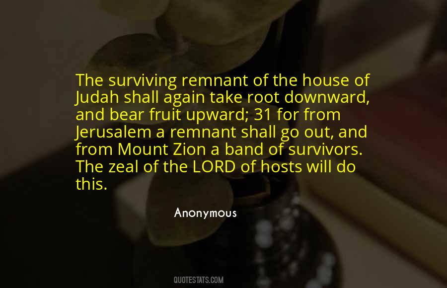 Zeal For Your House Quotes #1858843