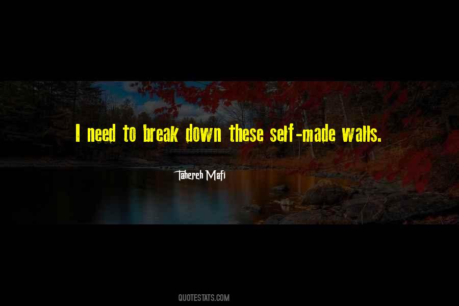 Break Walls Quotes #1308129