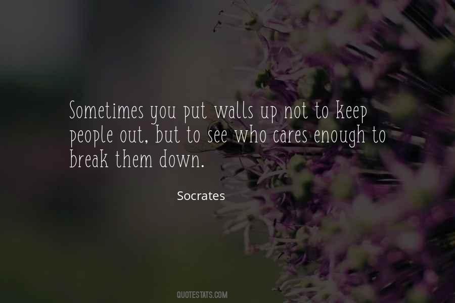 Break Walls Quotes #550264