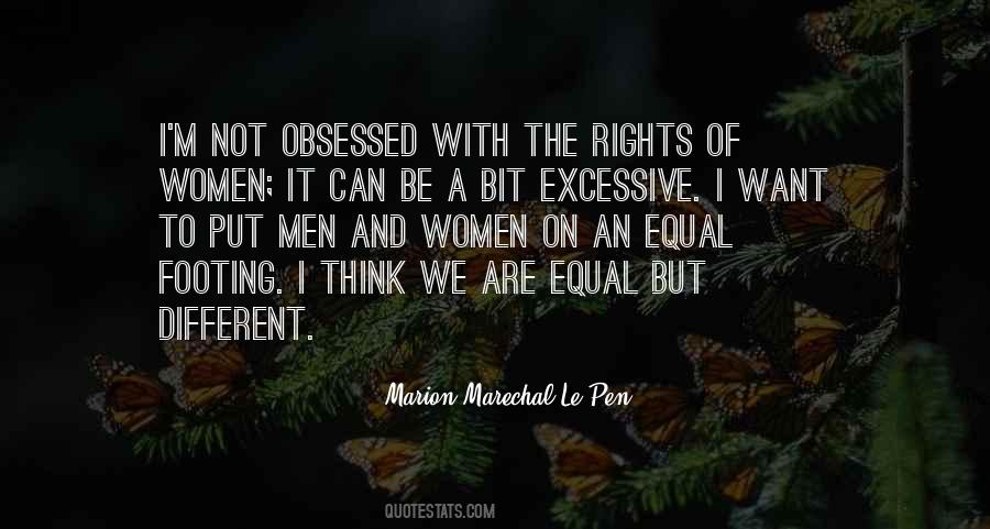 Men And Women Are Equal Quotes #1684575