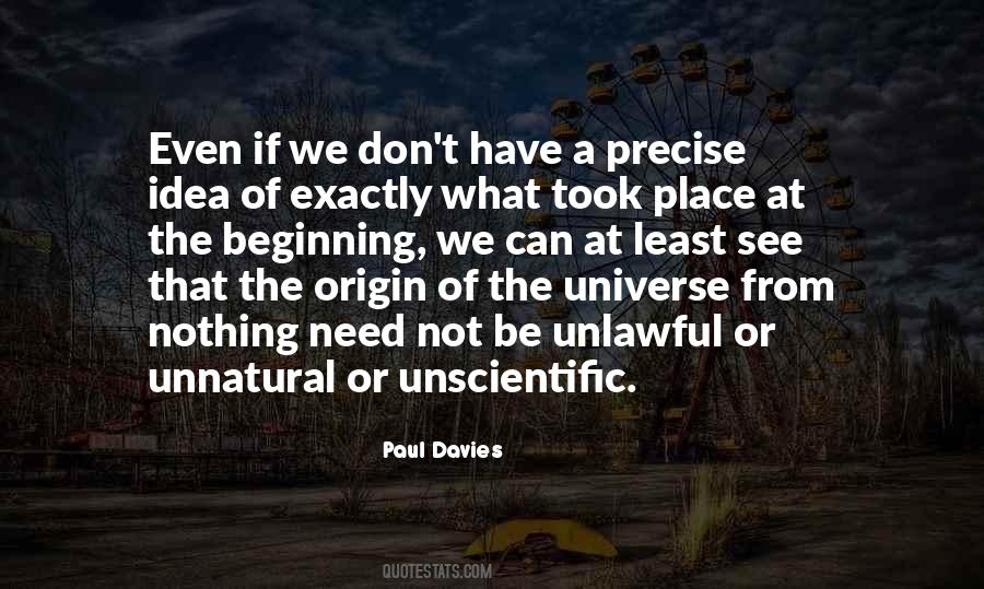 Origin Of The Universe Quotes #1683411