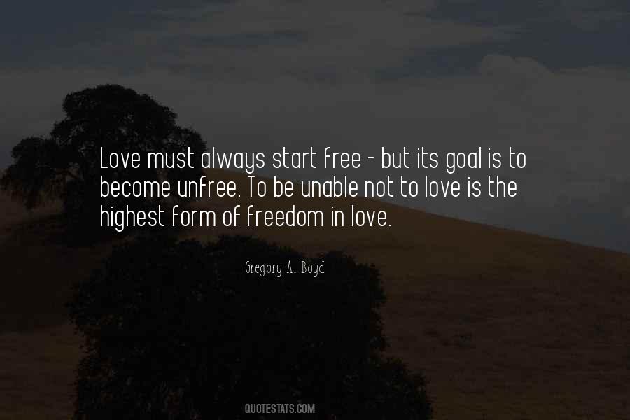 Quotes About Love Freedom #42725