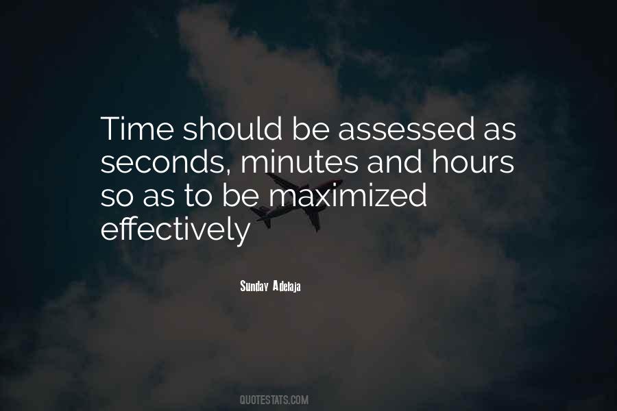 Time Maximization Quotes #275234