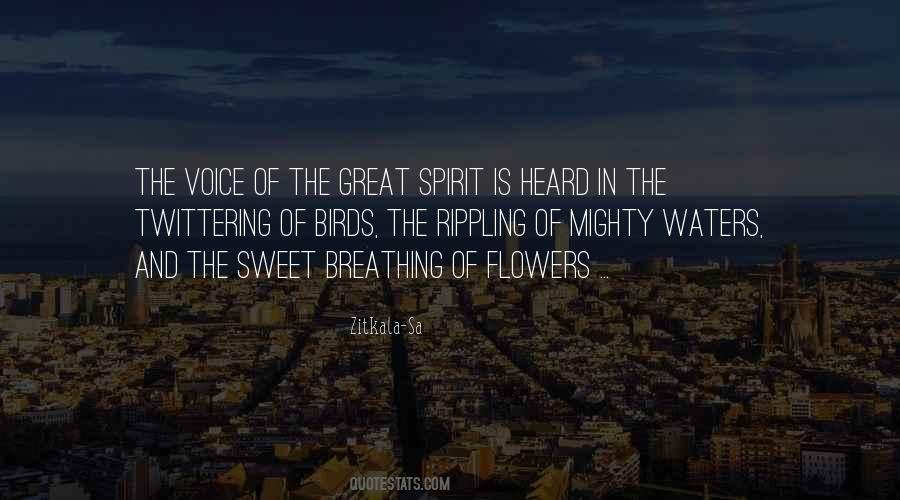 Great Spirit Quotes #596519