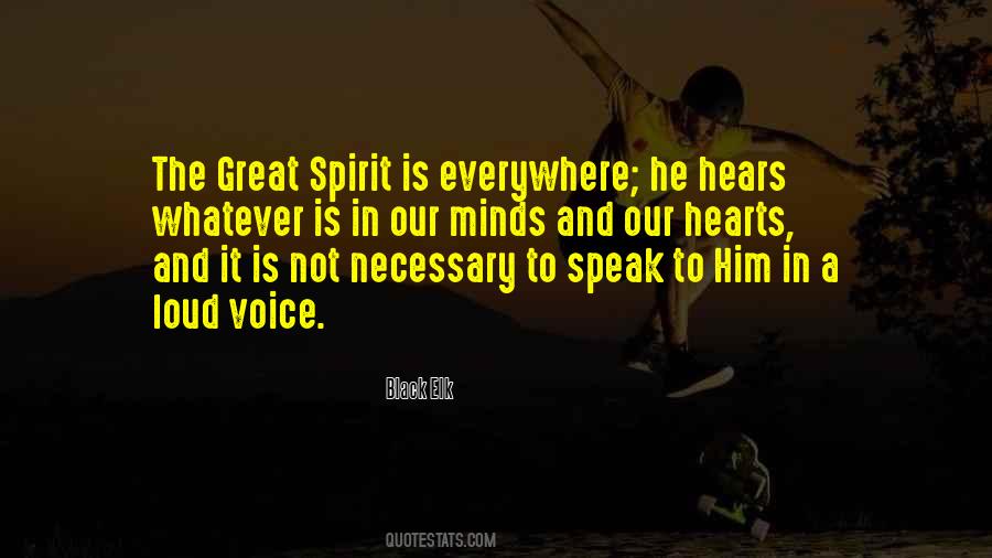 Great Spirit Quotes #76806