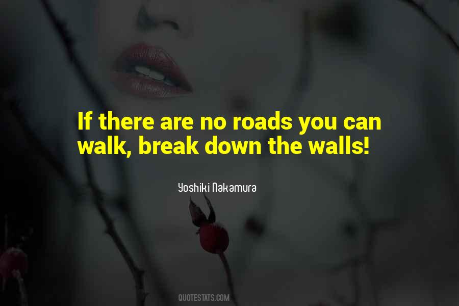 Breaking Down The Walls Quotes #39932