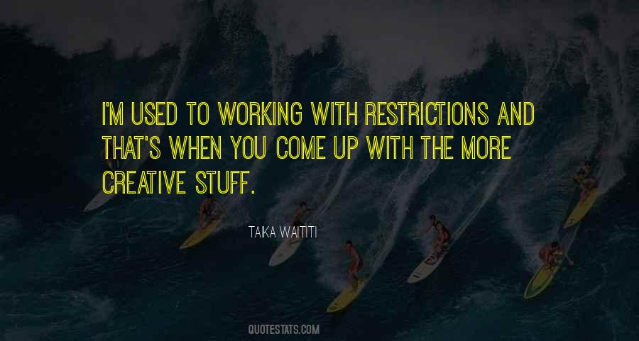 Waititi Taika Quotes #273666