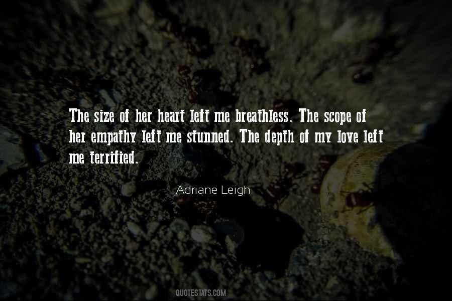 Size Of Your Heart Quotes #429934