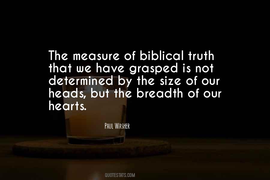 Size Of Your Heart Quotes #968006