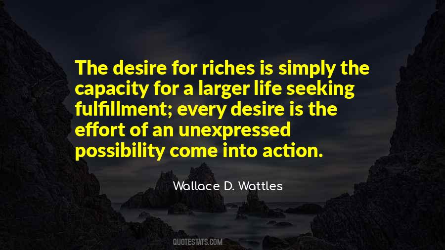 Life Riches Quotes #224056