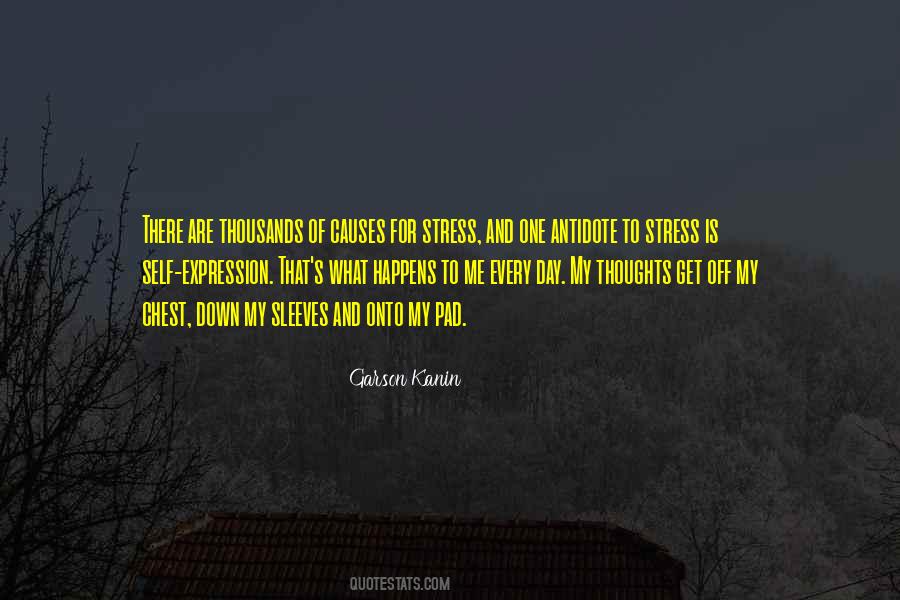 What Causes Stress Quotes #51079