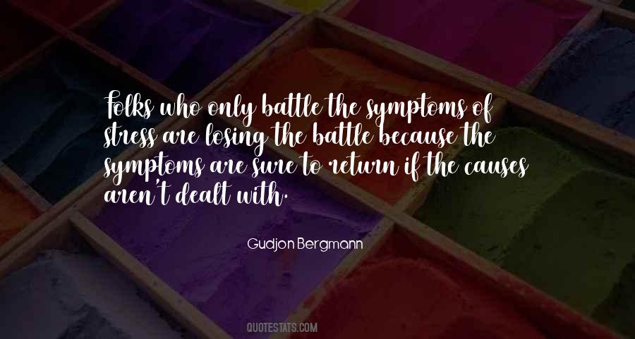 What Causes Stress Quotes #54546