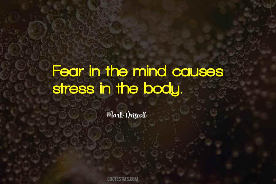 What Causes Stress Quotes #611901