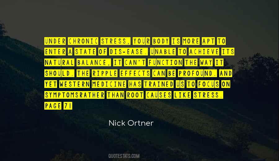 What Causes Stress Quotes #723483