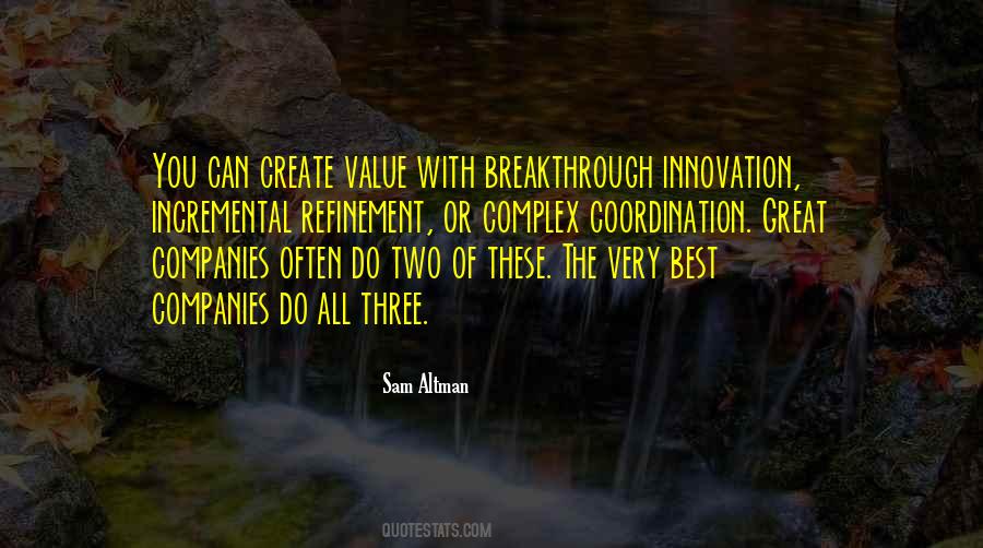 Breakthrough Innovation Quotes #370372