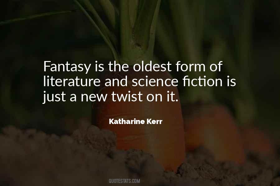 Fiction Fantasy Quotes #34737