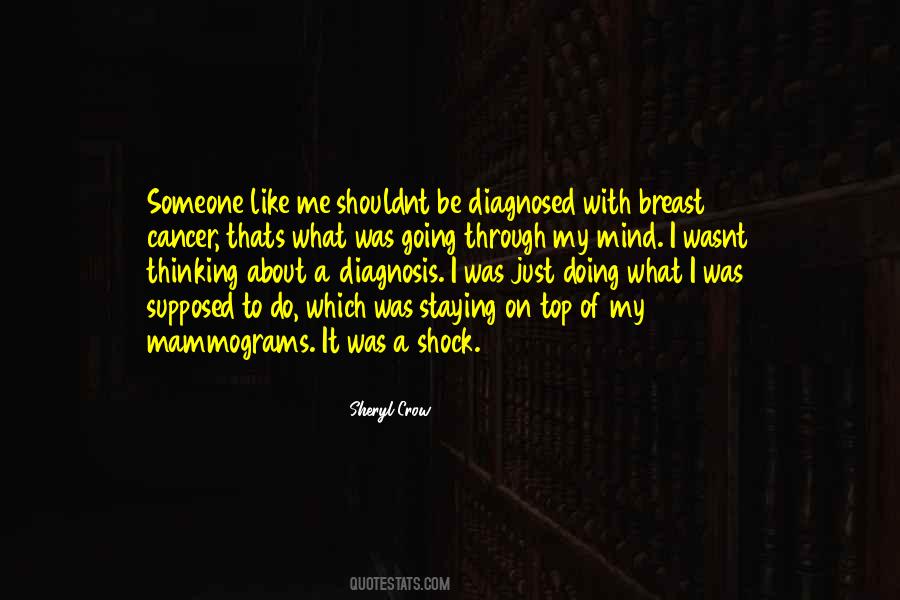 Breast Cancer Diagnosis Quotes #1524110