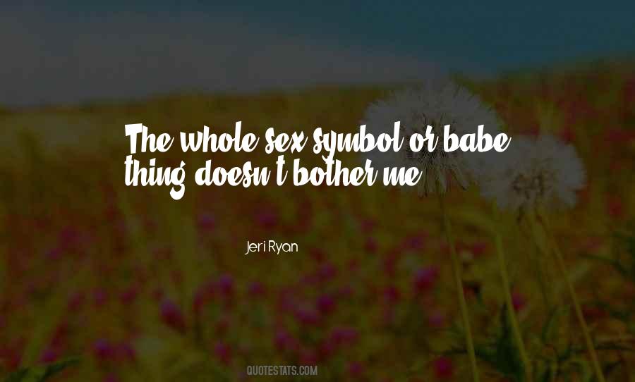 Sex Symbol Quotes #1095697