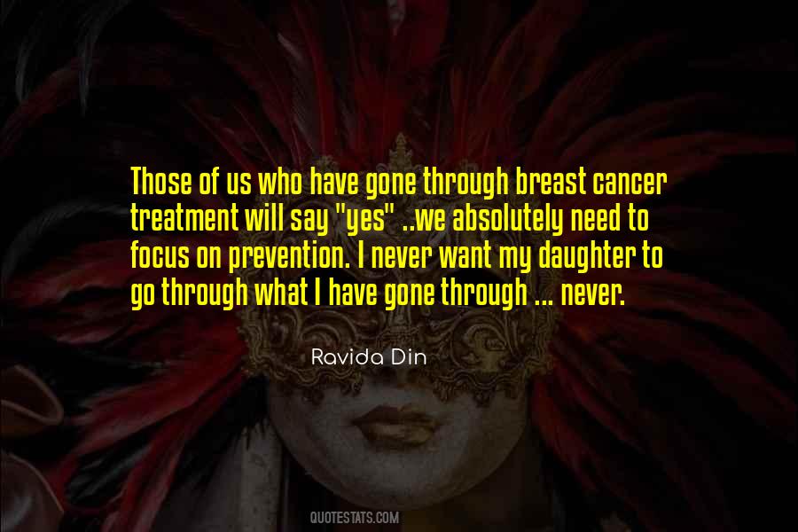 Breast Cancer Treatment Quotes #1432479