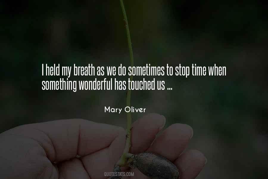 Breath Stop Quotes #1071030