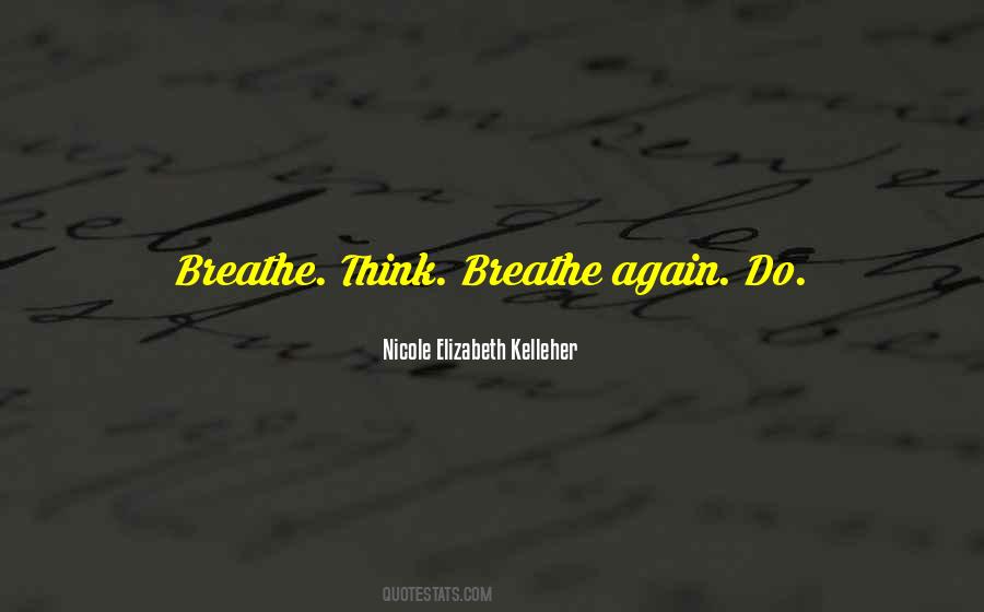 Breathe Again Quotes #980932