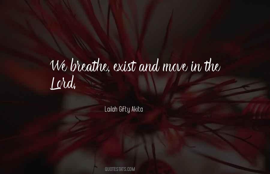 Breathe Inspirational Quotes #1049674