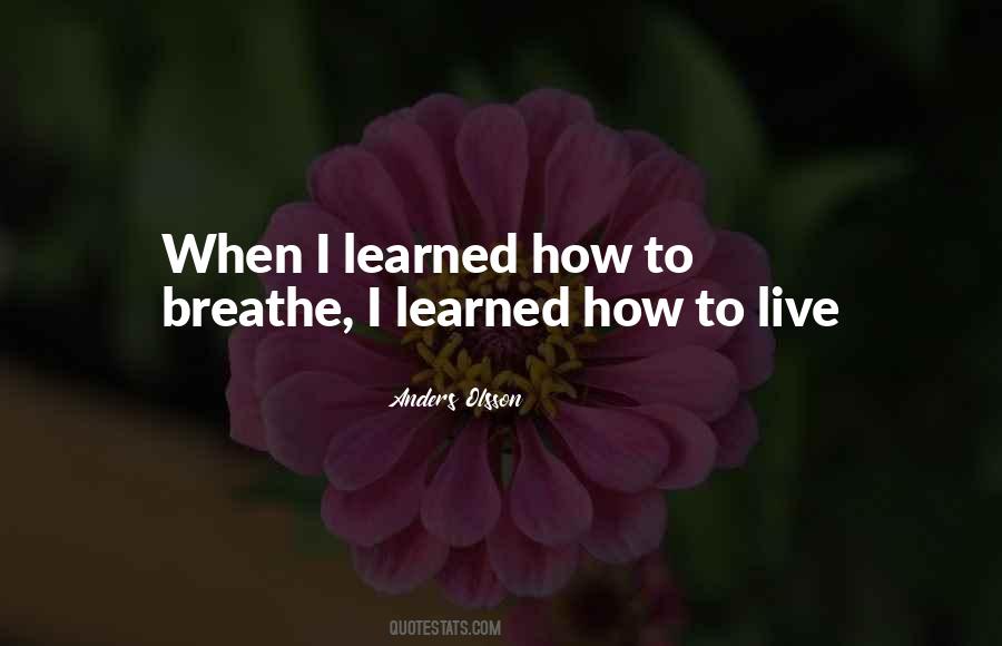 Breathe Inspirational Quotes #890934