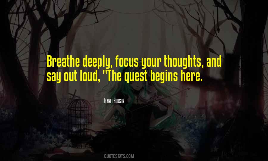 Breathe Out Quotes #338047