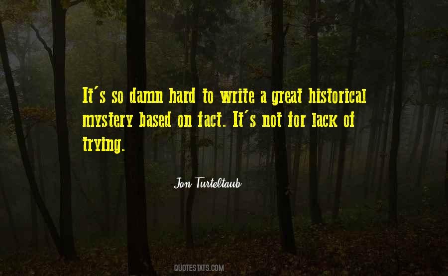 Historical Mystery Quotes #242820