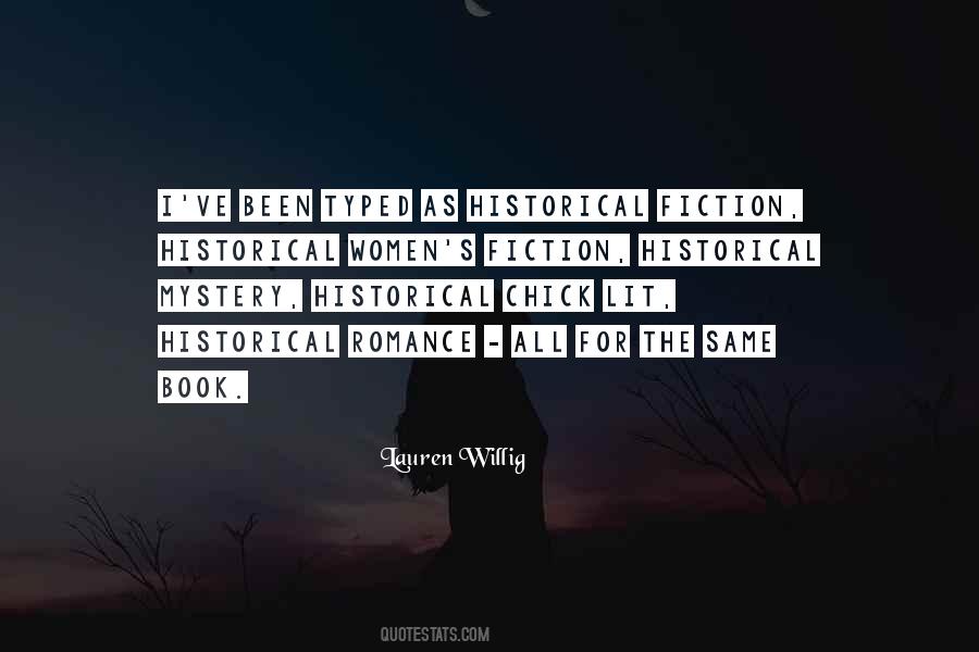 Historical Mystery Quotes #355523