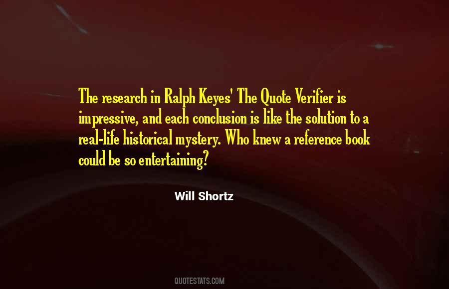 Historical Mystery Quotes #92692