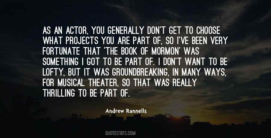 Rannells Actor Quotes #1068509