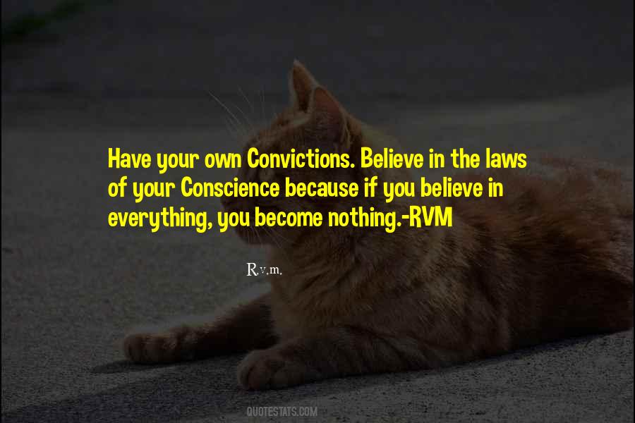 Your Conscience Quotes #1444960