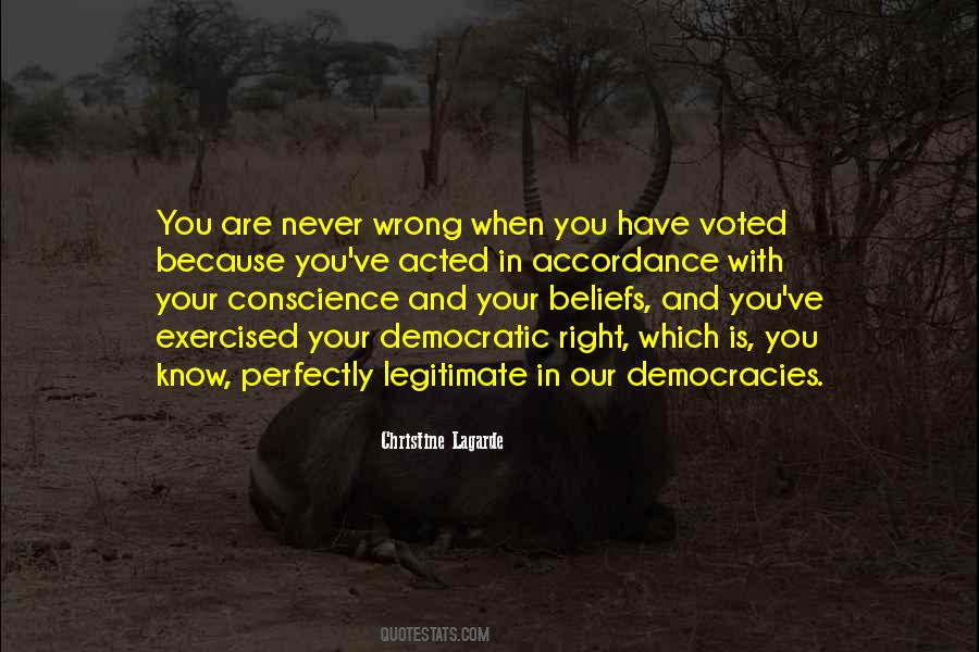 Your Conscience Quotes #379606