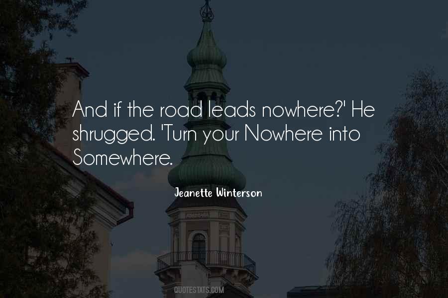 Road Turn Quotes #1471457