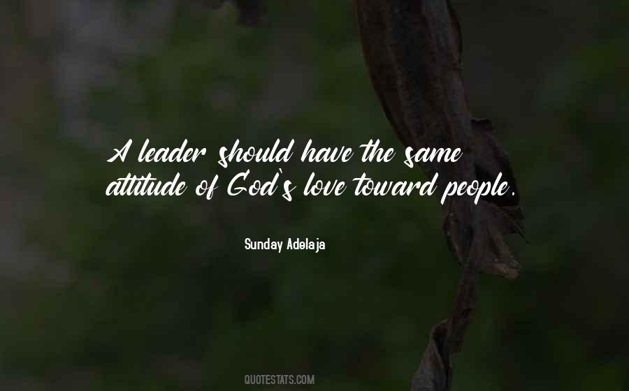 Attitude Of Love Quotes #649779