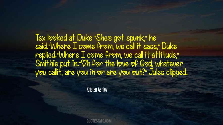 Attitude Of Love Quotes #855232