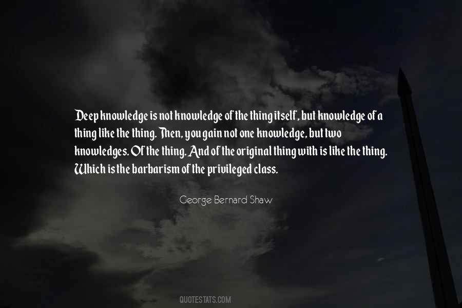 Knowledge Or Knowledges Quotes #997201