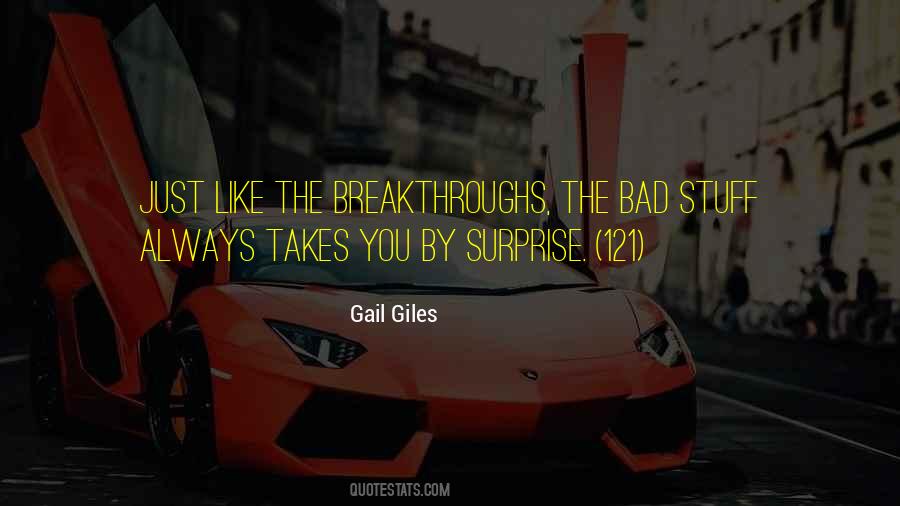 Bad Stuff Quotes #714722