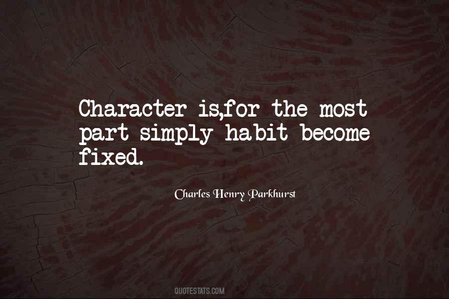 Charles H Parkhurst Quotes #1693527