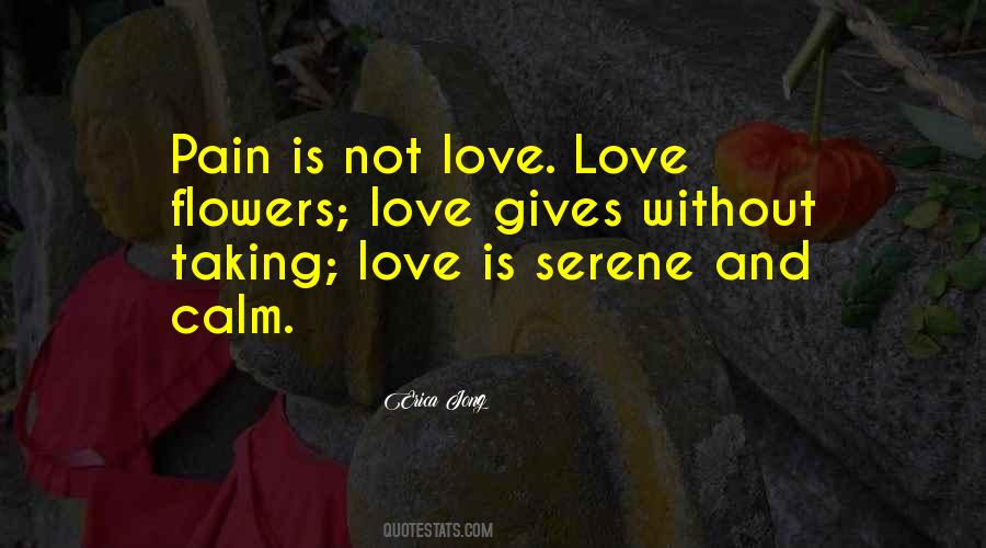 Quotes About Love Flowers #1452578