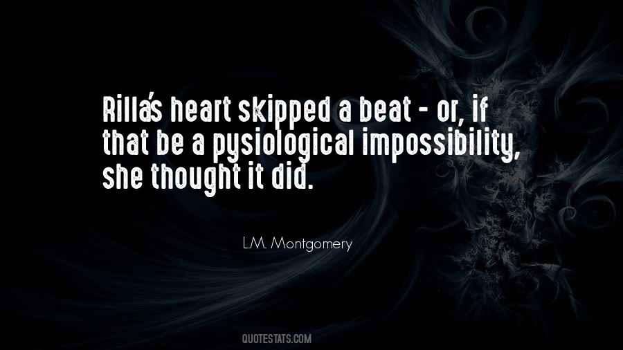 Skipped A Beat Quotes #1059207