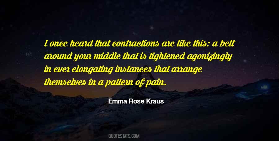 Pain But No Contractions Quotes #979772